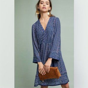 NWT Akemi + Kin Blue Sierra Shift Dress Size L